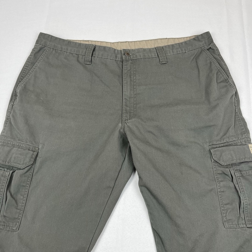 RedHead Mens Cargo Pants 42x34 Olive Green Straight Leg Cotton Blend‎ Outdoor